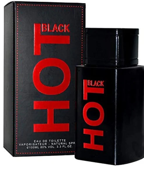 Bernard Dimitri Hot Black Unisex Eau de Toilette – 100 ml Aromatic Fougera Perfume