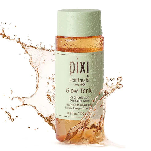 Pixi Glow Tonic 100ml – Exfoliating Toner with 5% Glycolic Acid for Radiant Skin